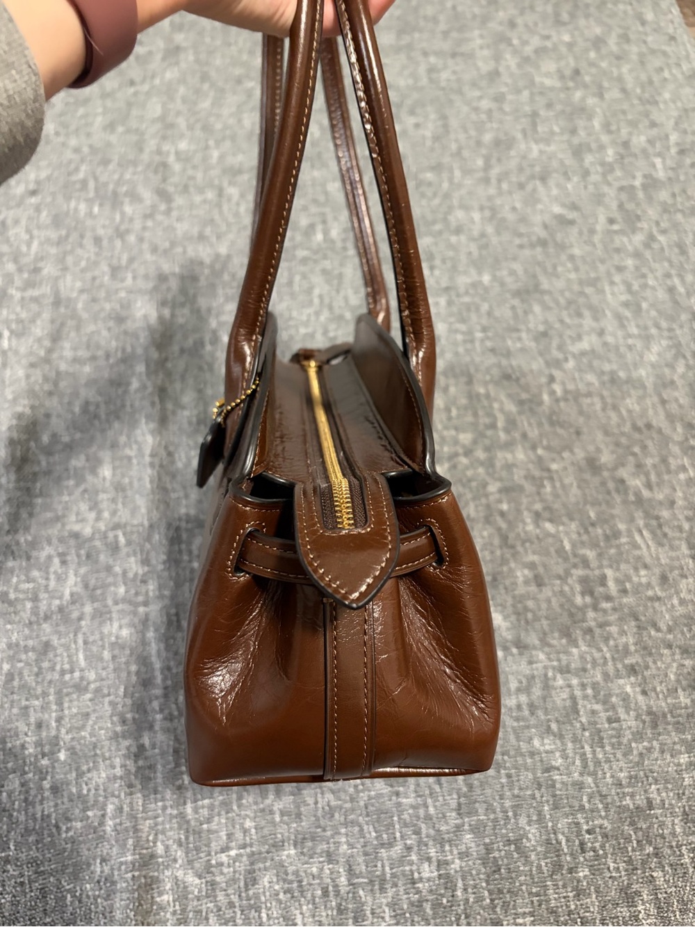 Coach Empire 34 in Maple Glazed Leather - Picture 3 of 6